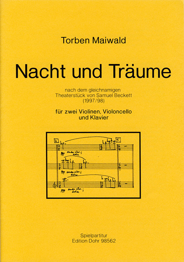 Nacht und Träume nach dem Theaterstück von Beckett