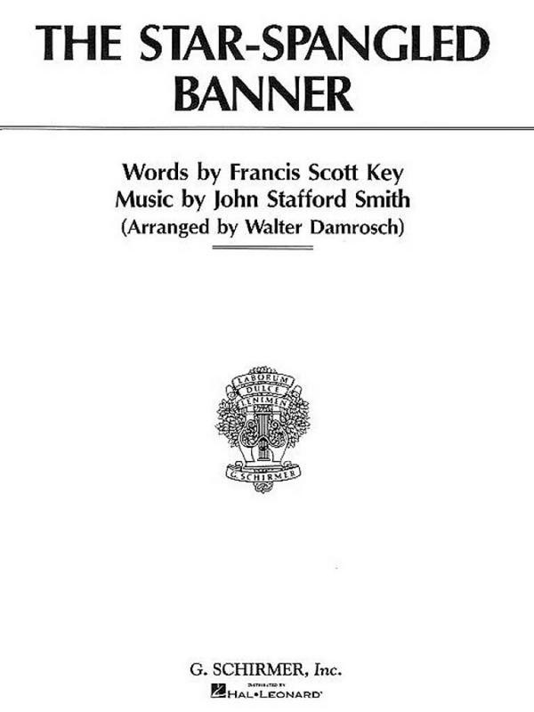 The Star Spangled Banner for mixed