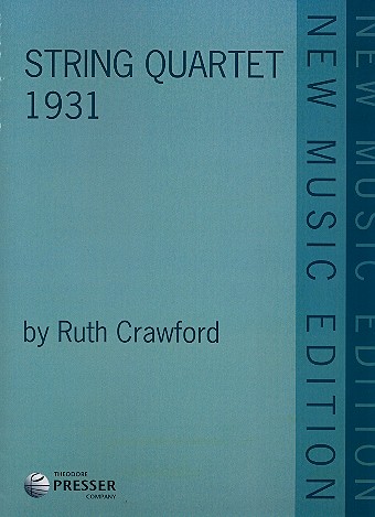 STRING QUARTET 1931,  SCORE