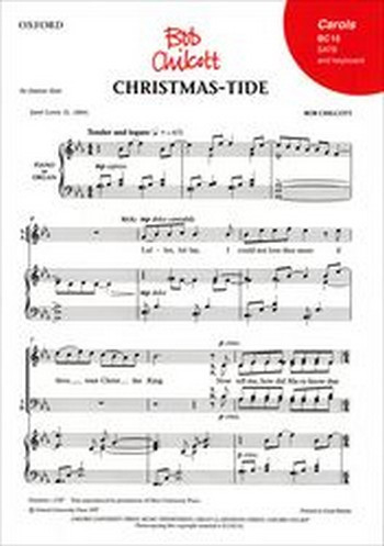 CHRISTMAS-TIDE FOR MIXED CHORUS