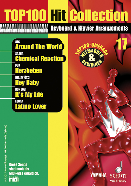 Top 100 Hit Collection 17 Band 17 (+Midi Disk)