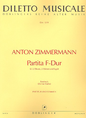 Partita F-Dur für 2 Oboen,
