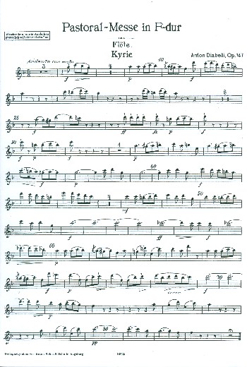 Pastoralmesse F-Dur op.147
