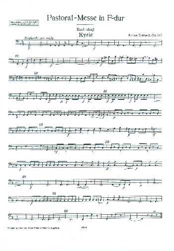 Pastoralmesse F-Dur op.147
