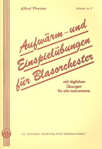Aufwärm- und Einspielübungen