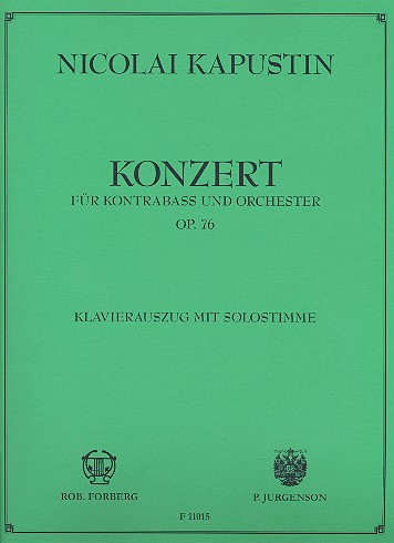 Konzert op.76 für Kontrabass und Orchester