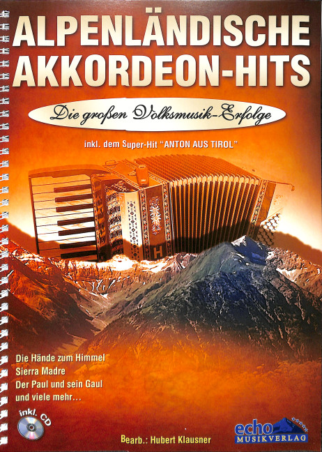 Alpenländische Akkordeon-Hits (+CD)