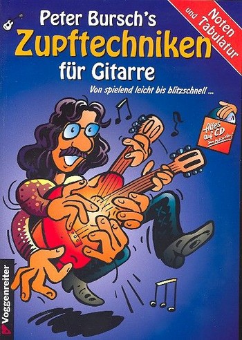 Zupftechniken für Gitarre (+CD)