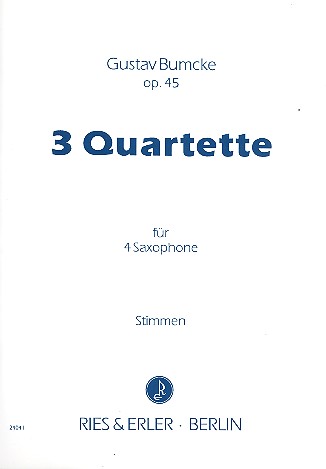 3 Quartette op.45 für