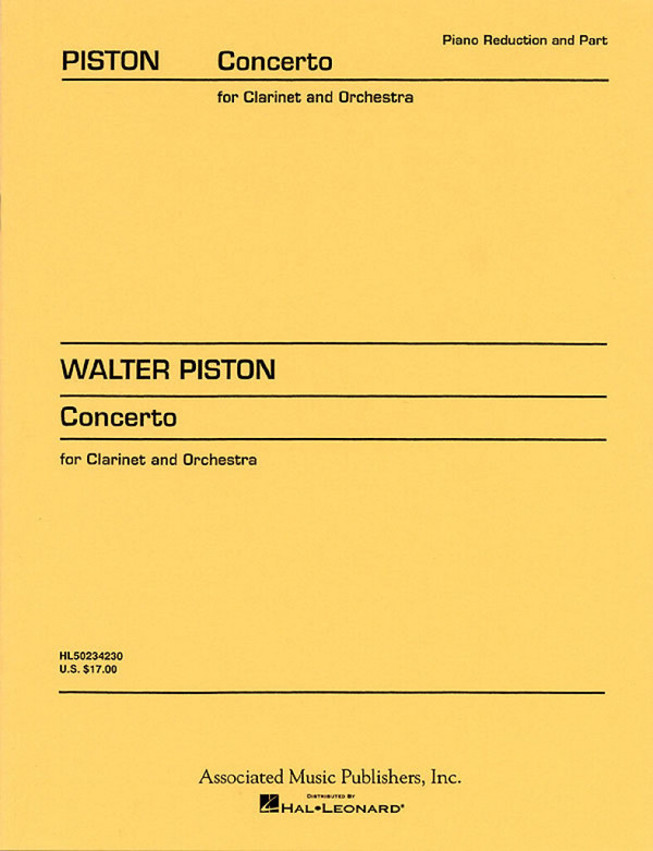Concerto for clarinet and orchestra