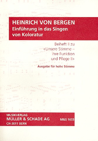 Einführung in das Singen von Koloratur