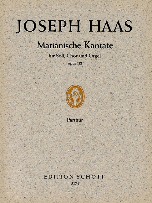 Marianische Kantate op. 112