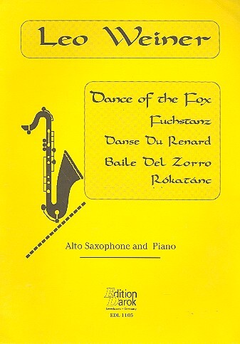 Fuchstanz für Altsaxophon und Klavier