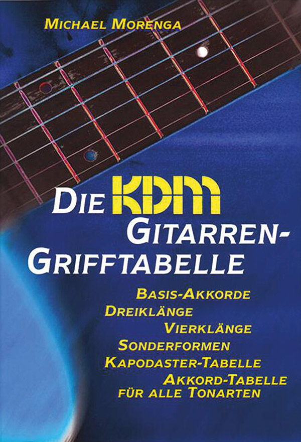 Die KDM Gitarrengrifftabelle
