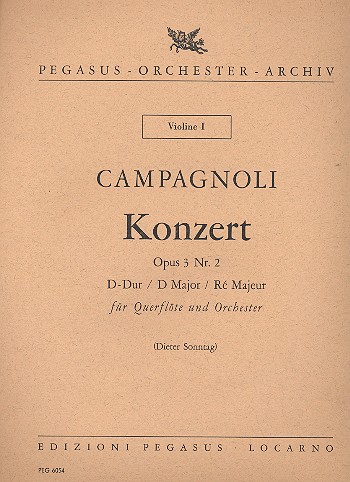 Konzert D-Dur op.3,2 für