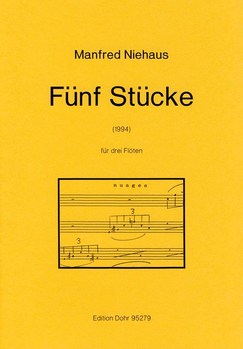 5 Stücke für 3 Flöten (1994)