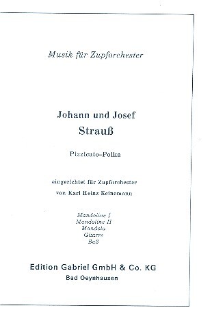 Pizzicato-Polka für