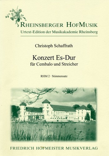 Konzert Es-Dur für Cembalo und Streicher