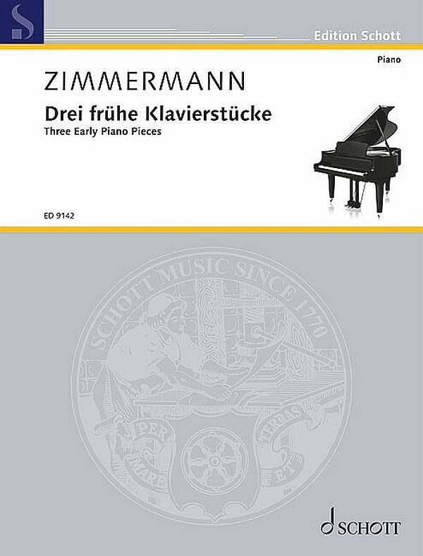 3 frühe Klavierstücke
