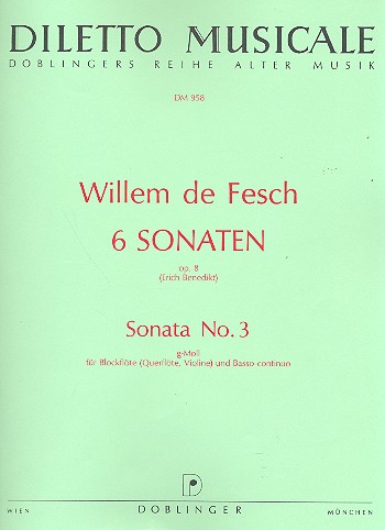 Sonate g-Moll op.8,3 für