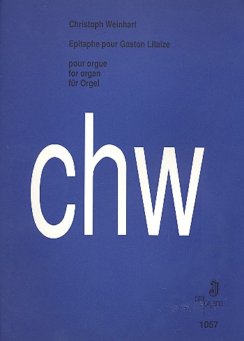 Epitaphe pour Gaston Litaize