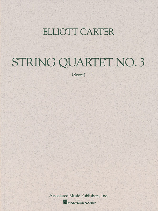 STRING QUARTET NO.3,  SCORE