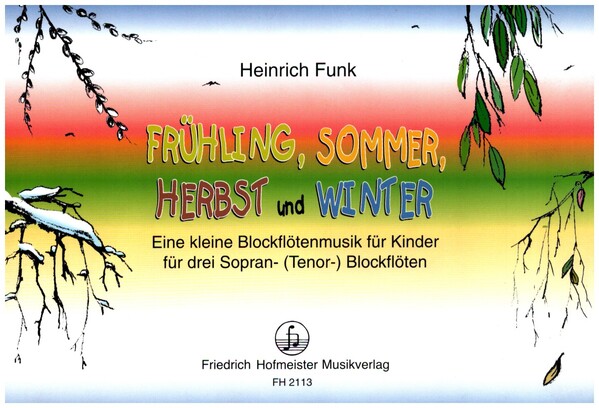 Frühling Sommer Herbst und Winter