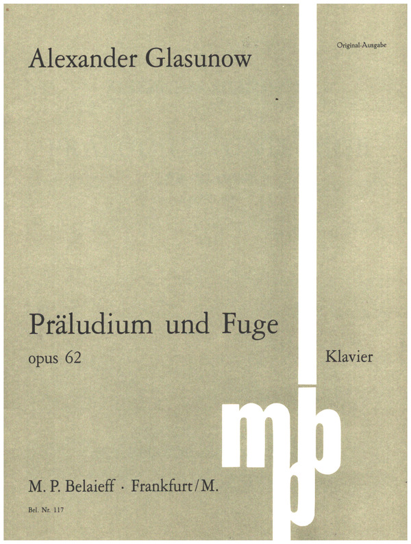 Präludium und Fuge op.62