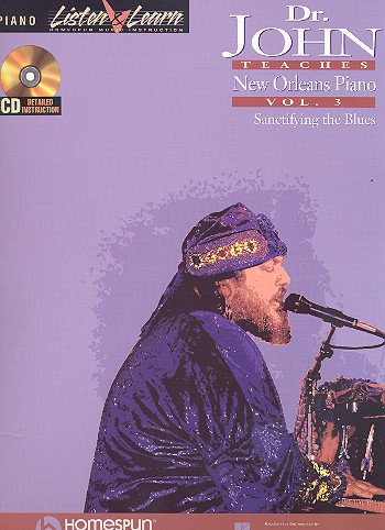 Dr. John teaches New Orleans Piano
