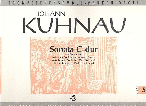 Sonate C-Dur aus der Kantate "Wenn ihr fröhlich seyd"