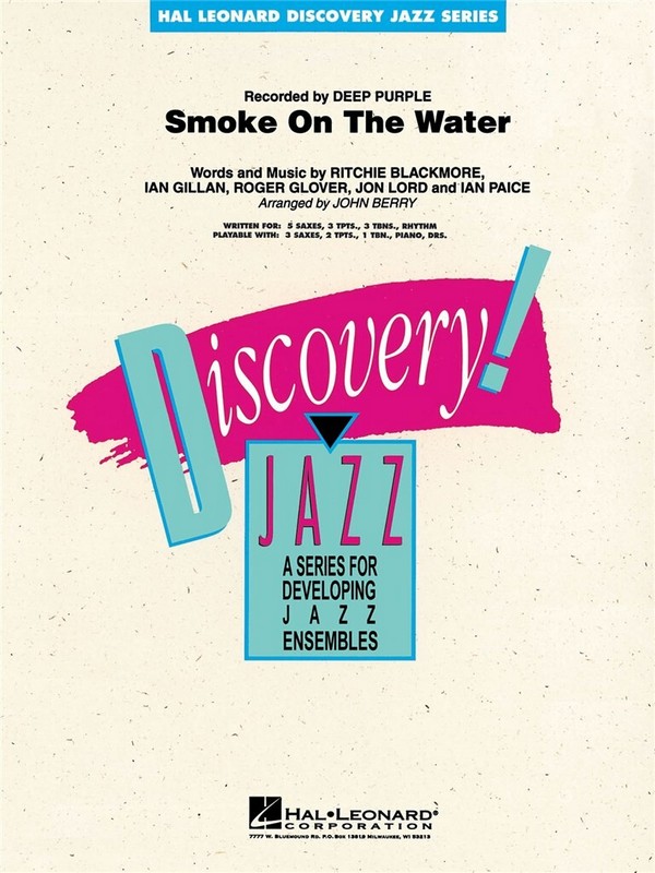 Smoke on the Water (+CD): for jazz