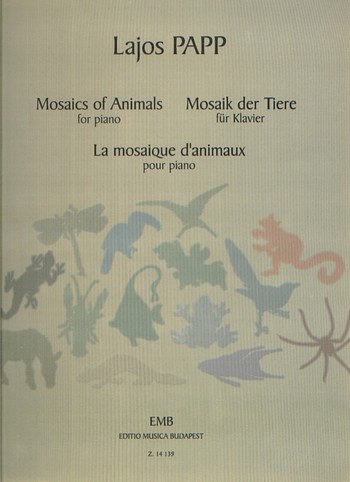 Mosaik der Tiere für Klavier
