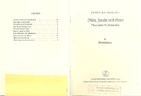 Blüte Frucht und Kern Band 11