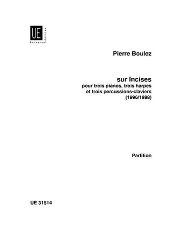SUR INCISES POUR 3 PIANOS, 3 HARPES