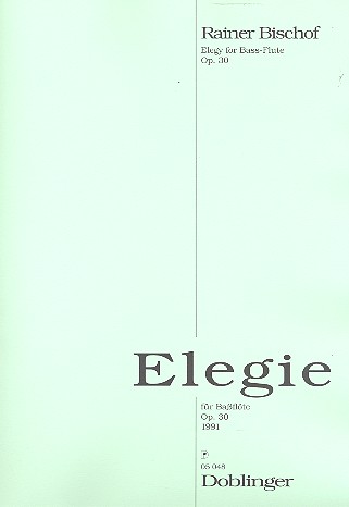 Elegie op.30 für Baßflöte (1991)