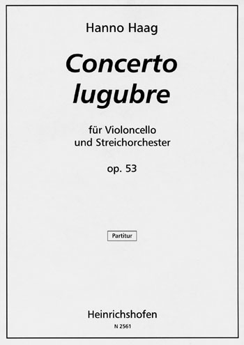 Concerto lugubre op.53 für