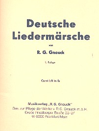 Deutsche Liedermärsche Band 1