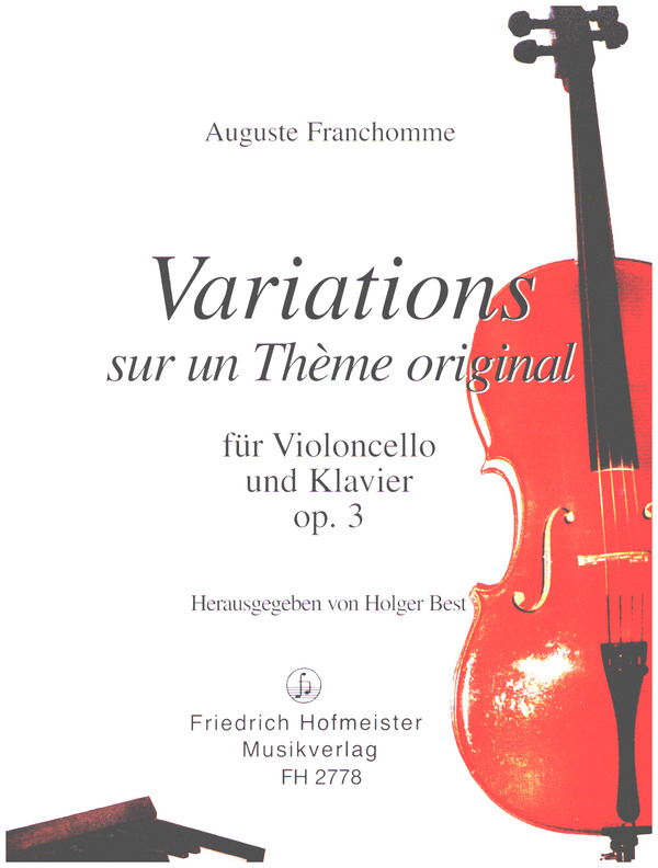 Variations sur un theme original op.3