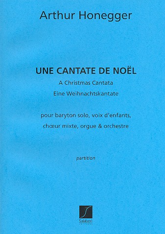 Une cantate de Noel pour baryton