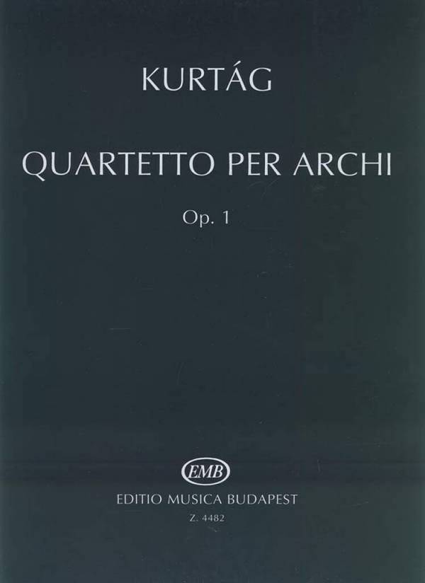 Streichquartett op.1,  Stimmen
