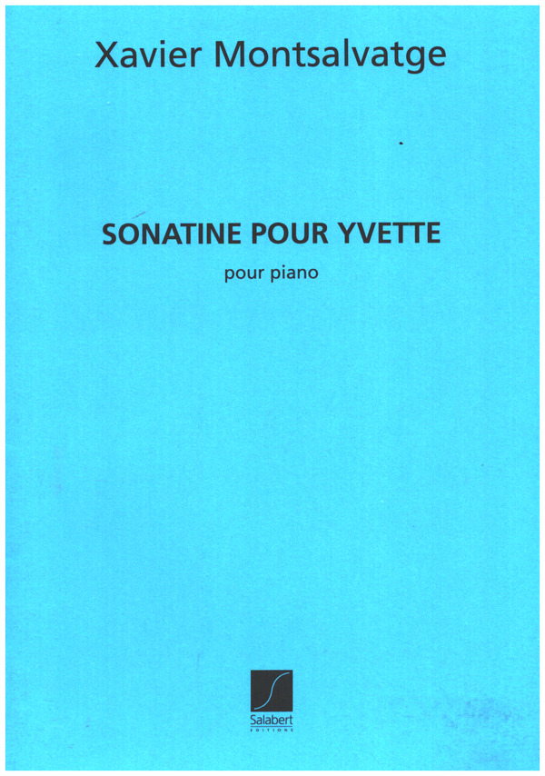 Sonatine pour Yvette 