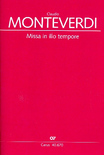 Missa in illo tempore 