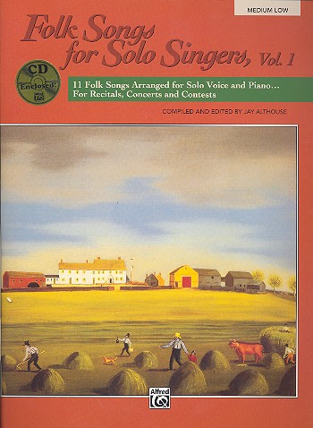 Folk Songs for Solo Singers vol.1 (+CD)