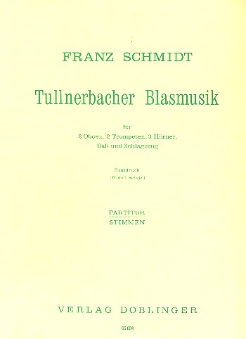 TULLNERBACHER BLASMUSIK FUER 2