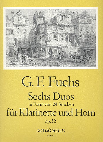 6 Duos in Form von 24 Stücken op.32