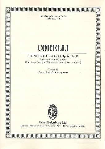Concerto grosso g-Moll op.6,8