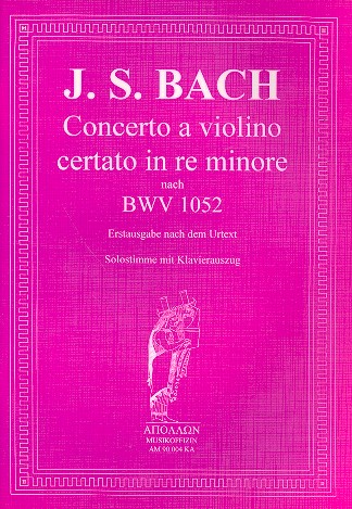 Concerto re minore nach BWV1052