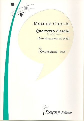 Streichquartett cis-Moll