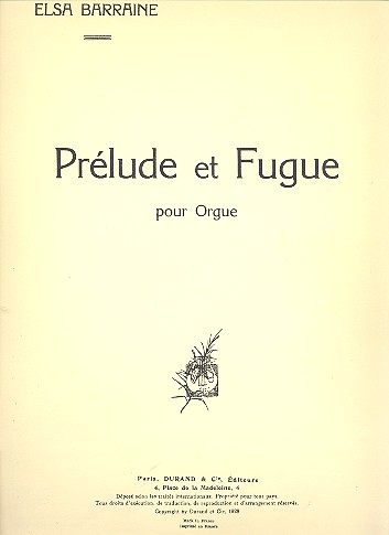 Prélude et fugue