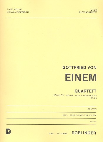 Quartett op.85 für Flöte, Violine,